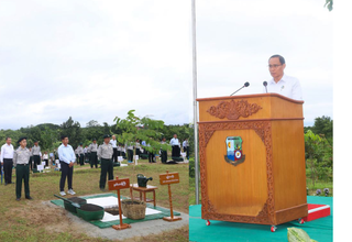 သယံဇာတနှင့် သဘာဝပတ်ဝန်းကျင်ထိန်းသိမ်းရေးဝန်ကြီးဌာန၏ ၂၀၂၆ ခုနှစ် မိုးရာသီ သစ်ပင်စိုက်ပျိုးပွဲကျင်းပ