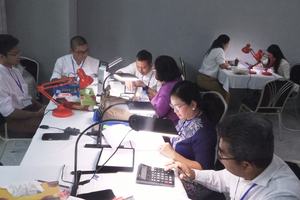 (၆၁) ကြိမ်မြောက် မြန်မာ့ကျောက်မျက်ရတနာပြပွဲ စတုတ္ထနေ့ ဆက်လက်ကျင်းပ၊ ပုလဲအတွဲပေါင်း၂၂၈ တွဲ ရောင်းချနိုင်ခဲ့