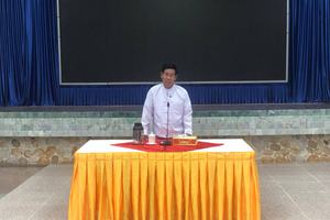 သယံဇာတနှင့်သဘာဝပတ်ဝန်းကျင်ထိန်းသိမ်းရေးဝန်ကြီးဌာန၊ ပြည်ထောင်စုဝန်ကြီးရုံး ရုံးအမှတ်-၁၉ ၏ ဝန်ထမ်းများ ဆန္ဒဖော်ထုတ်ပွဲ ကျင်းပ