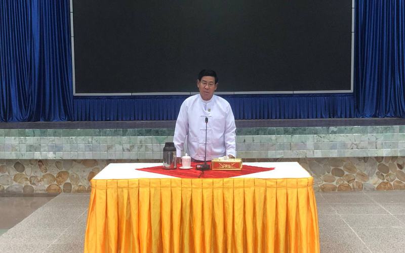 သယံဇာတနှင့်သဘာဝပတ်ဝန်းကျင်ထိန်းသိမ်းရေးဝန်ကြီးဌာန၊ ပြည်ထောင်စုဝန်ကြီးရုံး ရုံးအမှတ်-၁၉ ၏ ဝန်ထမ်းများ ဆန္ဒဖော်ထုတ်ပွဲ ကျင်းပ