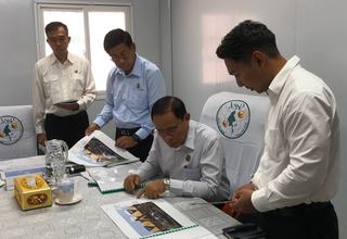 ပြည်ထောင်စုဝန်ကြီး ဦးဆန်းဦး မြန်မာ့ကျောက်မျက်ရတနာပြတိုက်(နေပြည်တော်) အကြီးစားပြုပြင်တည်ဆောက်မှုအား ကြည့်ရှုစစ်ဆေး